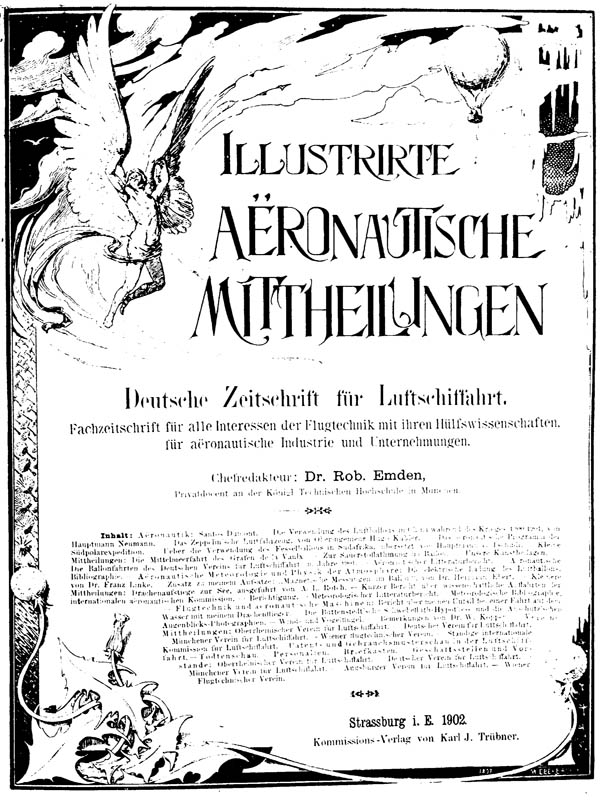 Illustrierte Aeronautische Mitteilungen Jahr 1902