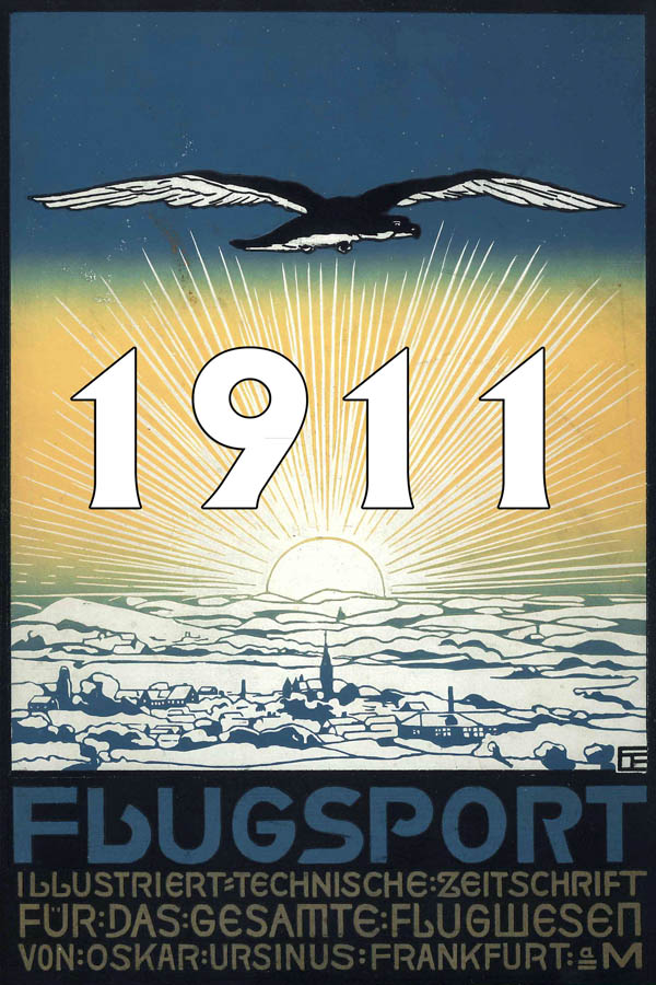 Oskar Ursinus Zeitschrift Flugsport Jahr 1911