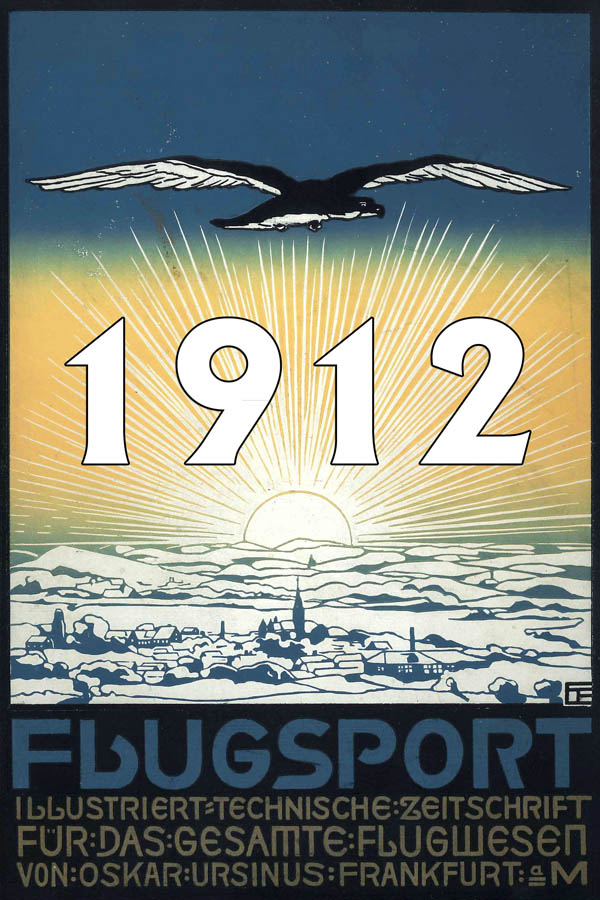 Oskar Ursinus Zeitschrift Flugsport Jahr 1912