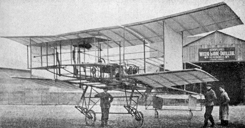 Aircraft by Witzig, Lioré and Dutilleul (biplane)