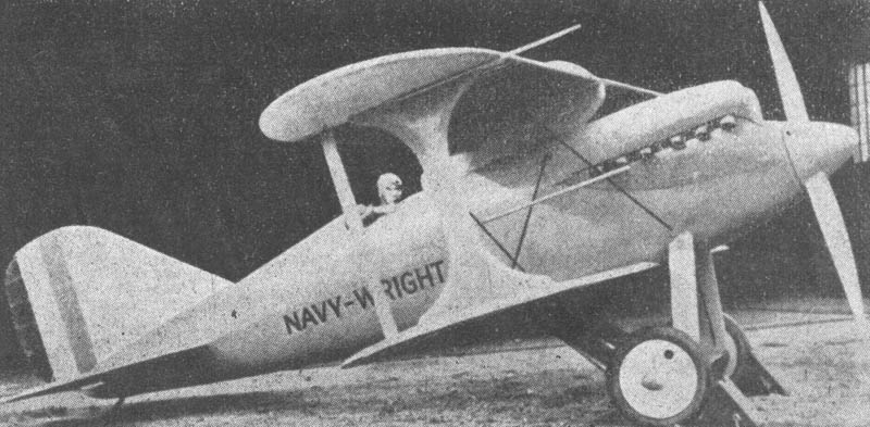 Kampfflugzeug der US Navy von Wright